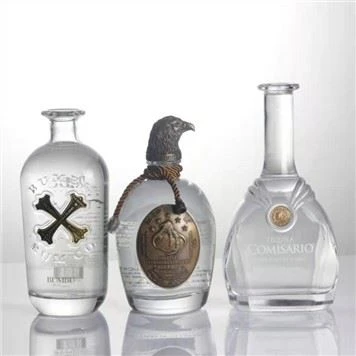 750 ml ekstra kremena metalna boca s votkom Thor